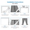 Magnetic Fly Screens for Doors | 100 x 210 cm