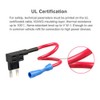 ZOOKOTO 12V Car Add-A-Circuit Fuse 10A TAP Adapter Small ATO