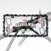 Bell Automotive 22-1-46565-8 Barbed Wire Black License Plate Frame, Corrosion
