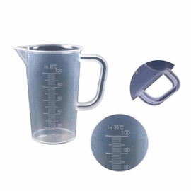 Measuring Jug 100 ml + 250 ml (Set of 2) Precision Mini Measuring Cup, Heat Resistant, Small & Clear, Ideal for Kitchen, Laboratory