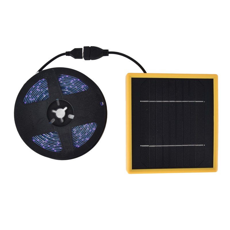 Solar Plant Grow Light Strip Solar Power Full Spectrum 5W