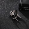 Yumikoo DOOM Mask Ring for Men Gladiator Style Titanium Stainless