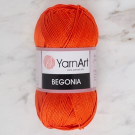 Yarnart Begonia, 100% Mercerized Cotton, 1.76 Oz (50g) / 185 Yrds (169m) Fine Sport: 2, amigurumi Yarn, Summer Yarn (5535)