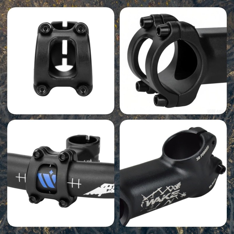 Anurjah Bike Stem 31.8mm ±7° ＆ ±35° MTB Road Bike