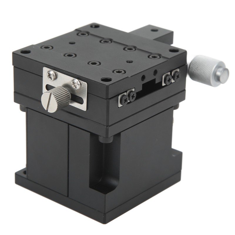 Manual Linear Stage Aluminum Alloy Black Anodized Surface XZ Axes