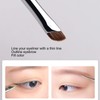 10pcs Sickle Eyeliner Brush Double Ended Sickle Eyeliner Detail Brush