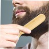Healvian Men's Wooden Beard Brush Soft Bristles Grooming Kit for