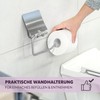 bremermann® PIAZZA Bathroom Range - Toilet Roll Holder with Lid,