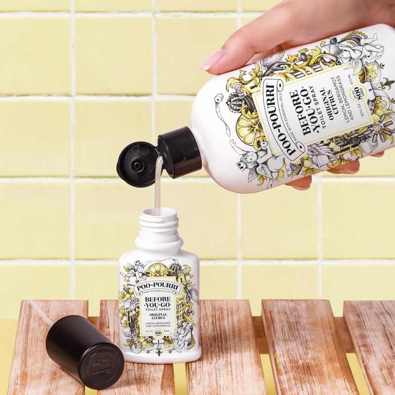 Poo-Pourri Before-You-Go Toilet Spray, Original Citrus, 2 Fl Oz -