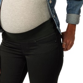 Levi Strauss Signature Gold Women's Maternity Baby Bump Skinny Jeans, Noir, X-Small