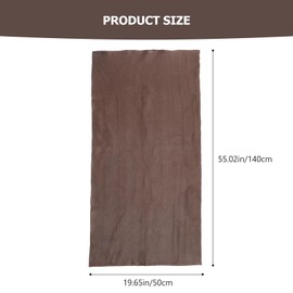 Operitacx 1Pc Practical Acoustic Cloth Cover for Home Speakers Breathable Sound Permeable Protective Coffee Color for Speakers and Radios Easy to Use and