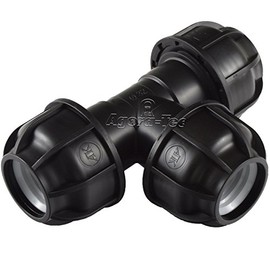 Agora Tec 32 mm PE Pipe Tee Fitting Fitting Coupling