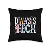 Dialysis Tech Week Funny Nephrology Nurse Dialysis Throw Pillow