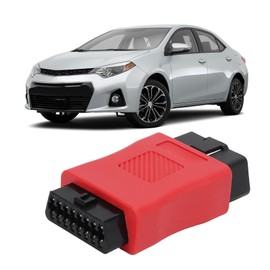 CHICIRIS 16Pin OBD2 Stecker auf Buchse Adapter 12V 24V Diagnose Scanning Tool Universal für Fahrzeug Scanning Tool