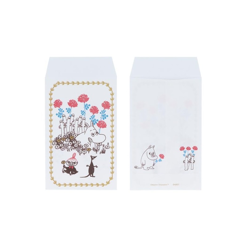 Sunstar Stationery S8908230 Moomin Envelopes, Set of 2, 25 Spring