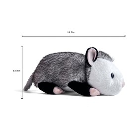 YZSNQLH 15.7" Possum Stuffed Animal Plush Toy – Soft and Realistic Stuffed Animals – Cute Possum Gifts for Kids and Adults
