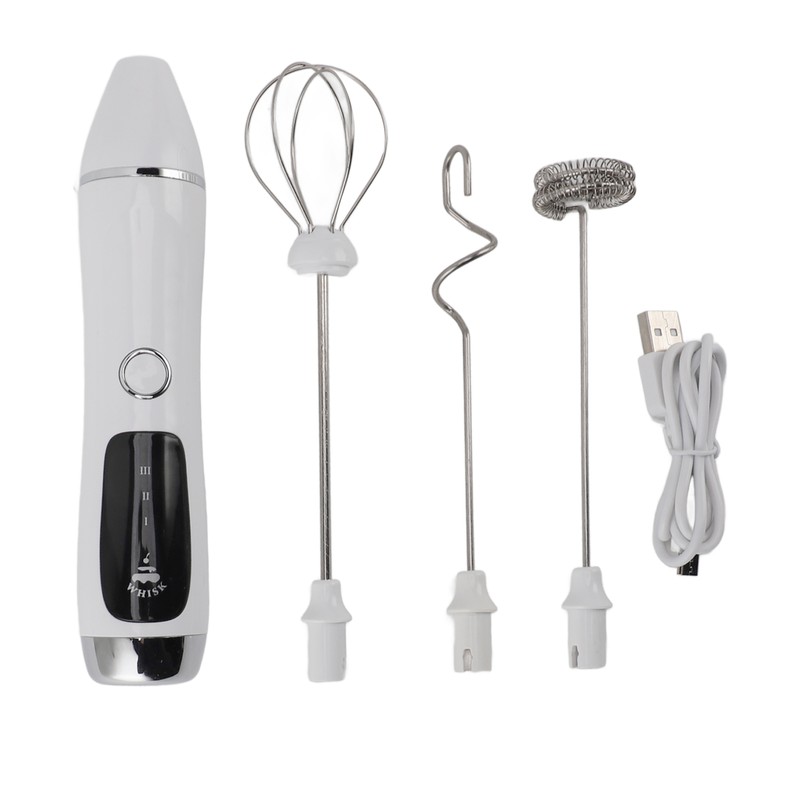 Handheld Electric Milk Frother Wireless Portable Handheld Milk Foam Maker