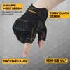 HLDD HANDLANDY Work Gloves Men - 3 Fingerless Work Gloves