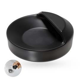M. ROSENFELD HOME Drain Plug 46 mm, Sink Drain Plug, Rubber Plug for Sink, Sink Plug with Hook, Drain Plug for Sink, Sink Plug for Bathtub, Kitchen, Bathroom