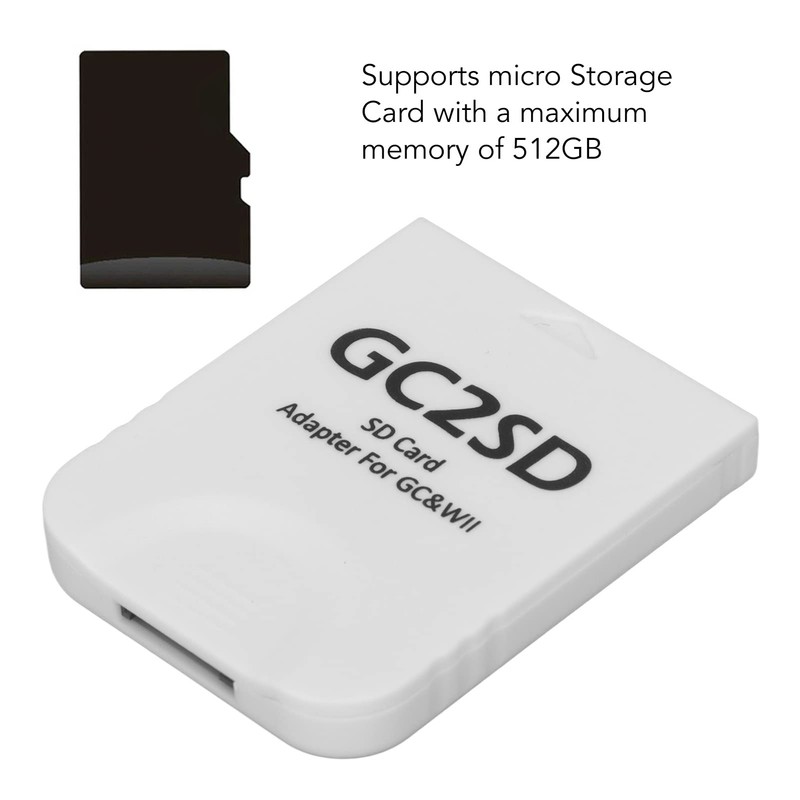 GC2SD Card Adapter Reader for Gamecube Wii Micro Storage Card