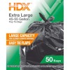 HDX 50 Gallon Black Extra Large Trash Bags (50-Count)