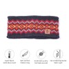 Pachamama Women Wool Ear Warmer Headband Fleece Lined Handknitted Shetland