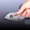 Carmate Keychain Resitec Mini Static Electricity Remover, sliver