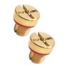 Radiator Coolant Hose Bleed Screw Brass Fit for Land Rover