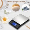 SEMIER Digital Kitchen Scale with 0.1g/0.001oz High Precision, 5kg/11lb Food
