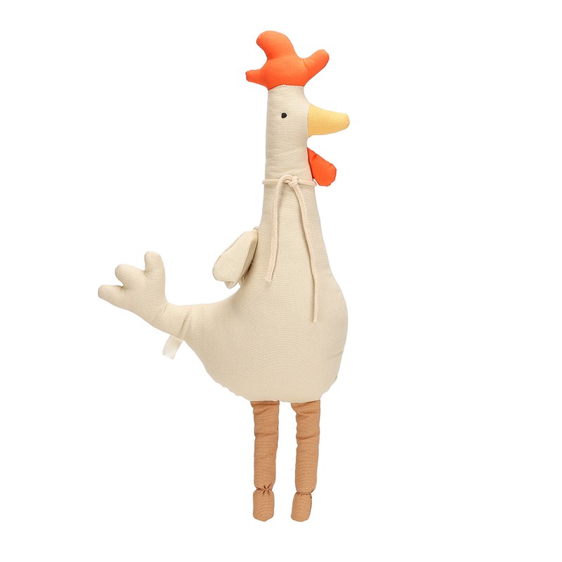 Cartoon Chicken Doll Soft Adorable Rooster Doll Toy for Children's