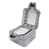 IP66 Outdoor Waterproof Switch Socket Box Surface Mounted Splashproof Dustproof