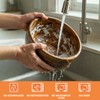 5 Qt Wood Mixing Bowl Compatible with KitchenAid Tilt-Head Stand