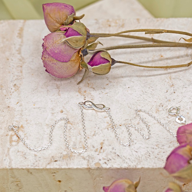 Tuscany Silver Women's Anklet Silver – 8.23.7195, Silver