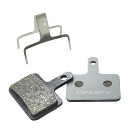 Gekors Disc Brake Pads for Shimano/Tektro/TRP (Semi-Metallic With Lightweight Aluminum Back)