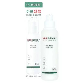 Dr. Jigi 닥터지 레드 블레미쉬 포 맨 진정 올인원 150ml 저자극 남자올인원로션 Dr. Jart+ Red Blemish Soothing All-In-One for Men 150ml Low-Irritation Men's All-In-One Lotion [Red Blemish Soothing All-in-One for Men 150ml]