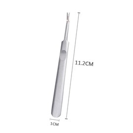 Stainless Nail Cuticle Pusher Trimmer Nipper Cutter Remover Hangnail Nails Cleaner Dead Skin Callus Removal Fork Clipper Nail Art Manicure Tool