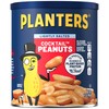 PLANTERS Dry Roasted Peanuts, Plant-Based Protein, Lightly Salted, Peanut Snack,