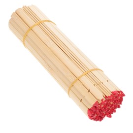 Hemoton 100Pcs Blank Bamboo Fortune Sticks for Divination, Smooth Surface, Lightweight and Portable, Ideal for Fortune Telling and Custom Writing, Vintage Chinese Buddhism Divination Prop