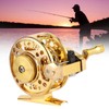 Portable All Metal Fishing Reels 5 Bearings 3.0:1 Gear Ratio