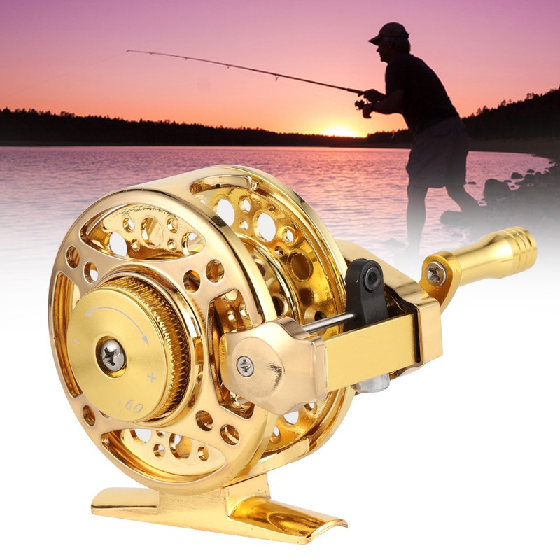 Portable All Metal Fishing Reels 5 Bearings 3.0:1 Gear Ratio