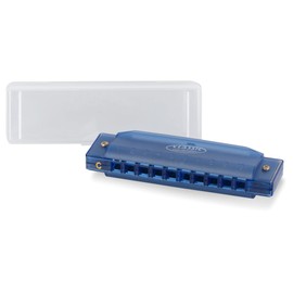 Classic Cantabile FBH-10 FunKids Harmonica in C Major 8x Set - Diatonic 10 Hole Plastic Harmonicas - Phosphor Bronze Reeds - Ideal for Children - Includes Plastic Case