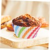 BUGUUYO 600pcs Paper Cupcake Wrappers Small Muffin Liners Greaseproof Baking