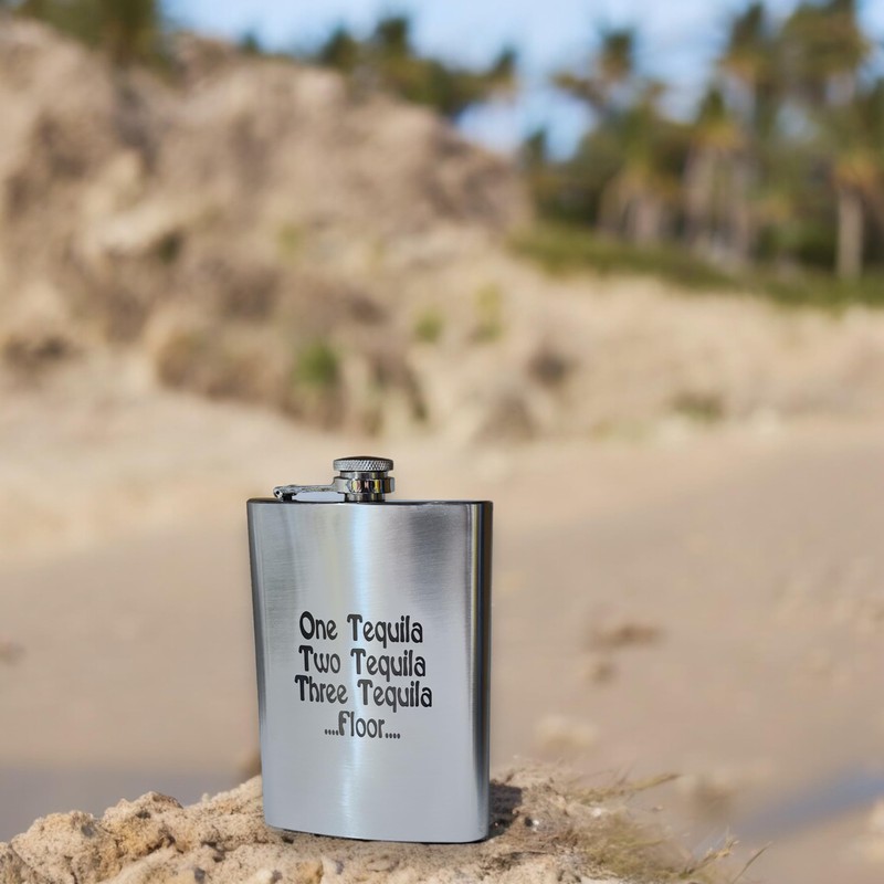 8oz One Tequila Two Tequila Three Tequila Floor Flask