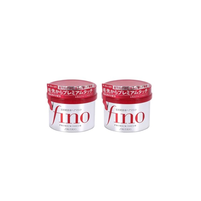 Shiseido Fino Premium Touch Hair Treatment Mask, 230g, Pack of