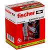 fischer 538248 DUOPOWER 12x60 S, Grey/red, (Ø x L) 12 mm x 60 mm