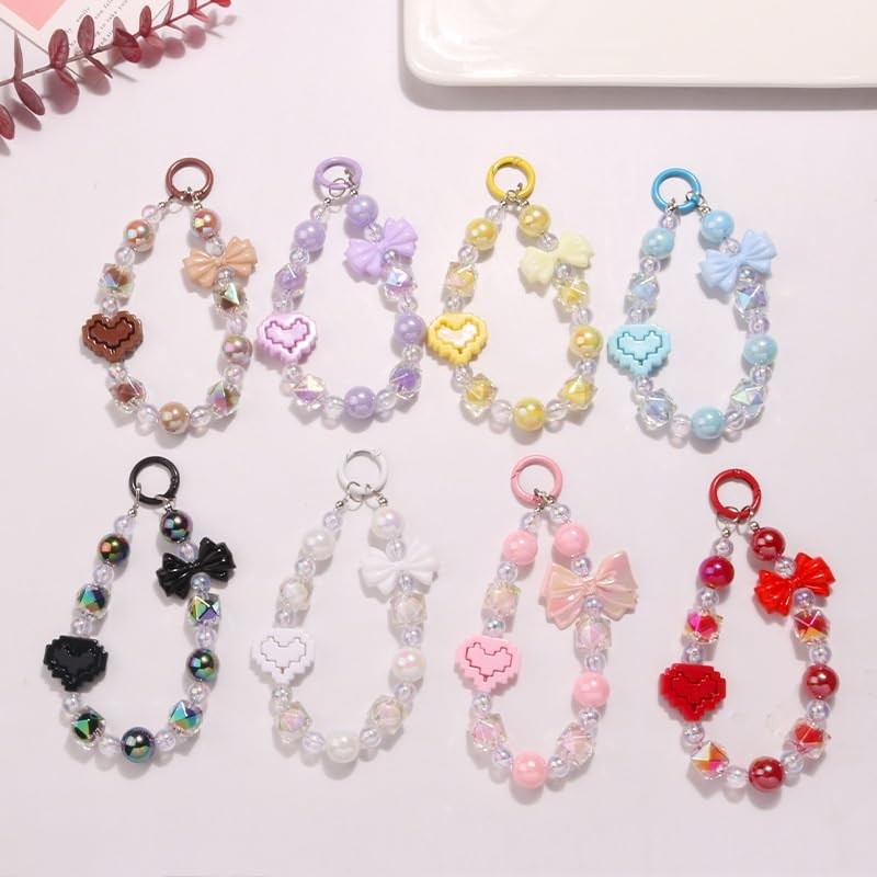 [Plus Nao] Plus Nao Keychain, Strap, Keyring, Women's, Women's, Ribbon,