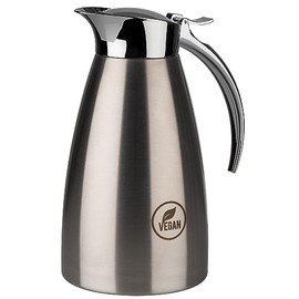 APS Advanced 10353 Insulated Jug Diameter 10.5 cm Height 18 cm 0.6 Litres 18/8 Stainless Steel Matt Double-Walled