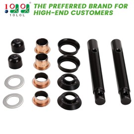 10L0L Golf Cart Yamaha Steering Knuckle Kingpin and Bushing Kit for Yamaha G2/G8/G9/G14/G16/G19/G20 ,OEM:J55-F3516-00 90384-15826 90201-156J2 J38-23527-00