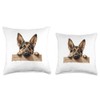 Paws & Whiskers Threads Affectionate Peek-German Shepherd Dog Throw Pillow,