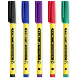 STAEDTLER 307 Noris Writing Pen - Handwriting Pens - 0.6mm Line Width - Ideal for School, Work, Office, etc (Mixed)